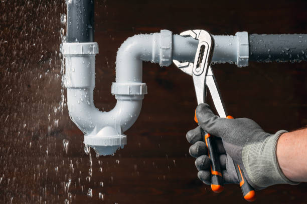 Professional Water Line Repair technician working in Mayking, KY